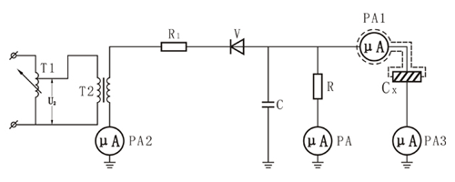 半波整流電路原理接線(xiàn)圖